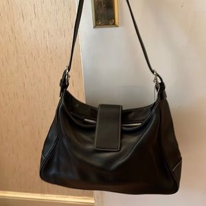 COACH Black Leather Handbag